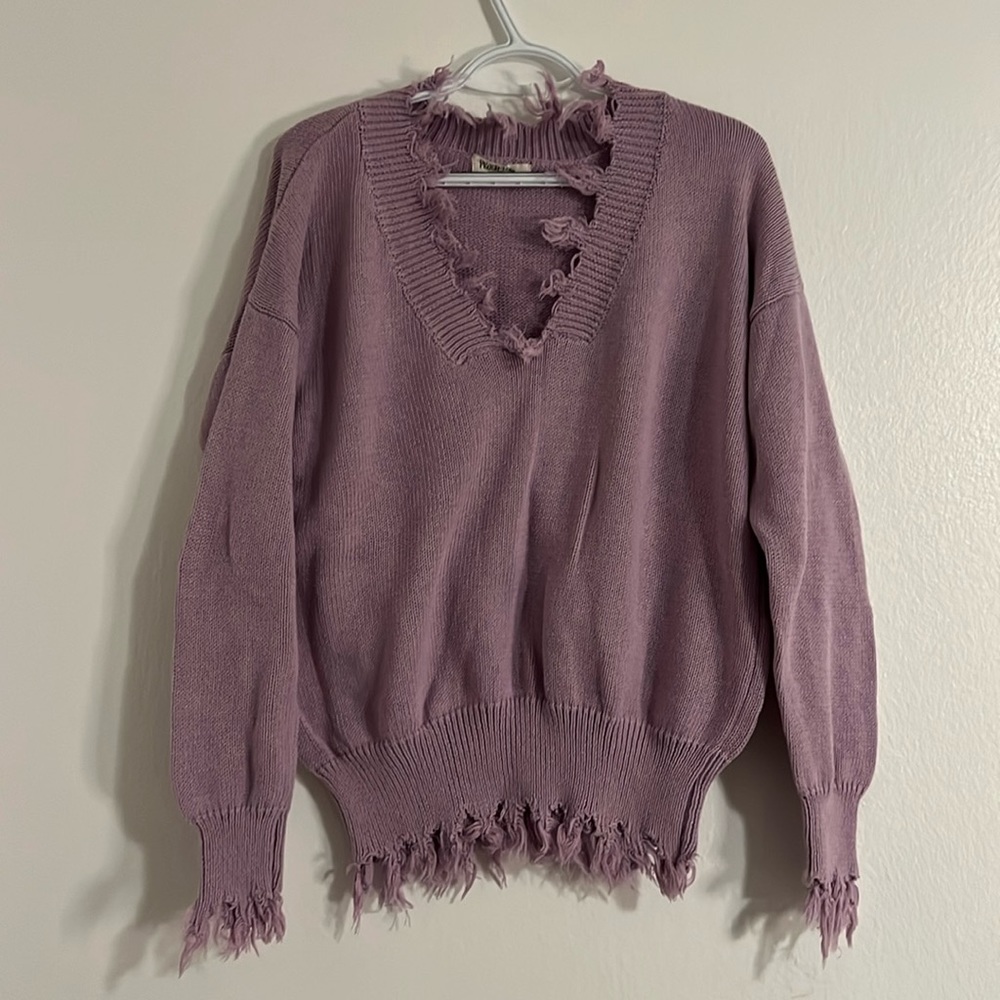 Peach love size medium purple